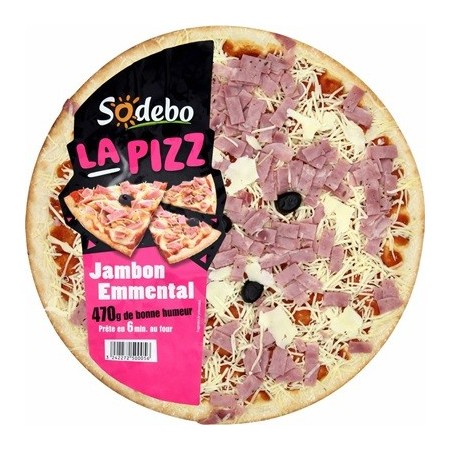La Pizz' Jambon/Emmental